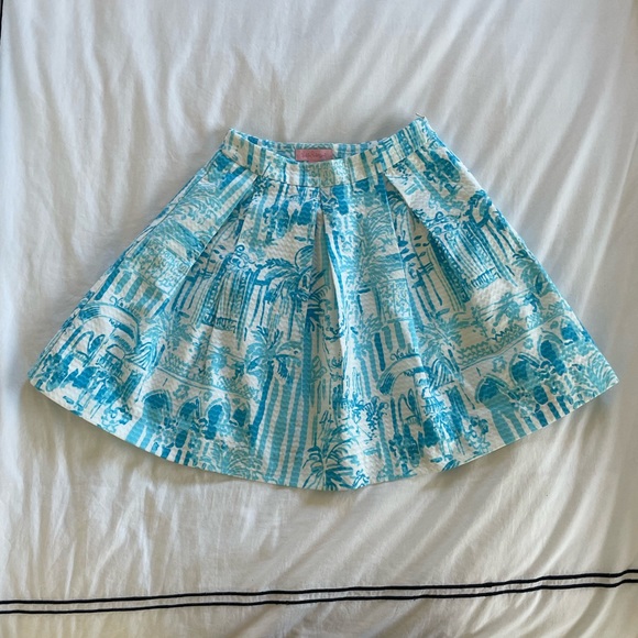 Lilly Pulitzer La Via Loca Pleated Skirt - Picture 3 of 8